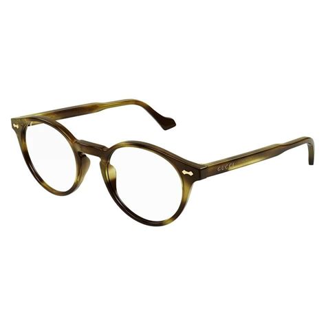 Gucci™ GG0738O Round Eyeglasses 